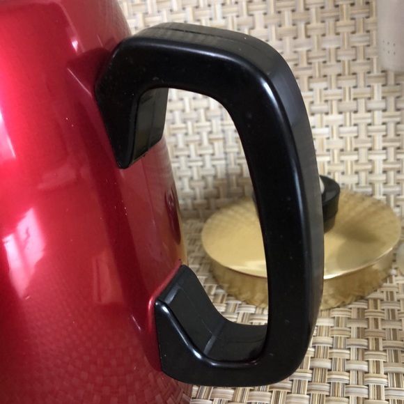 Red Aluminum IL-O-VAN Anodised Coffee Pot-New Old Stock - Picture 5 of 16